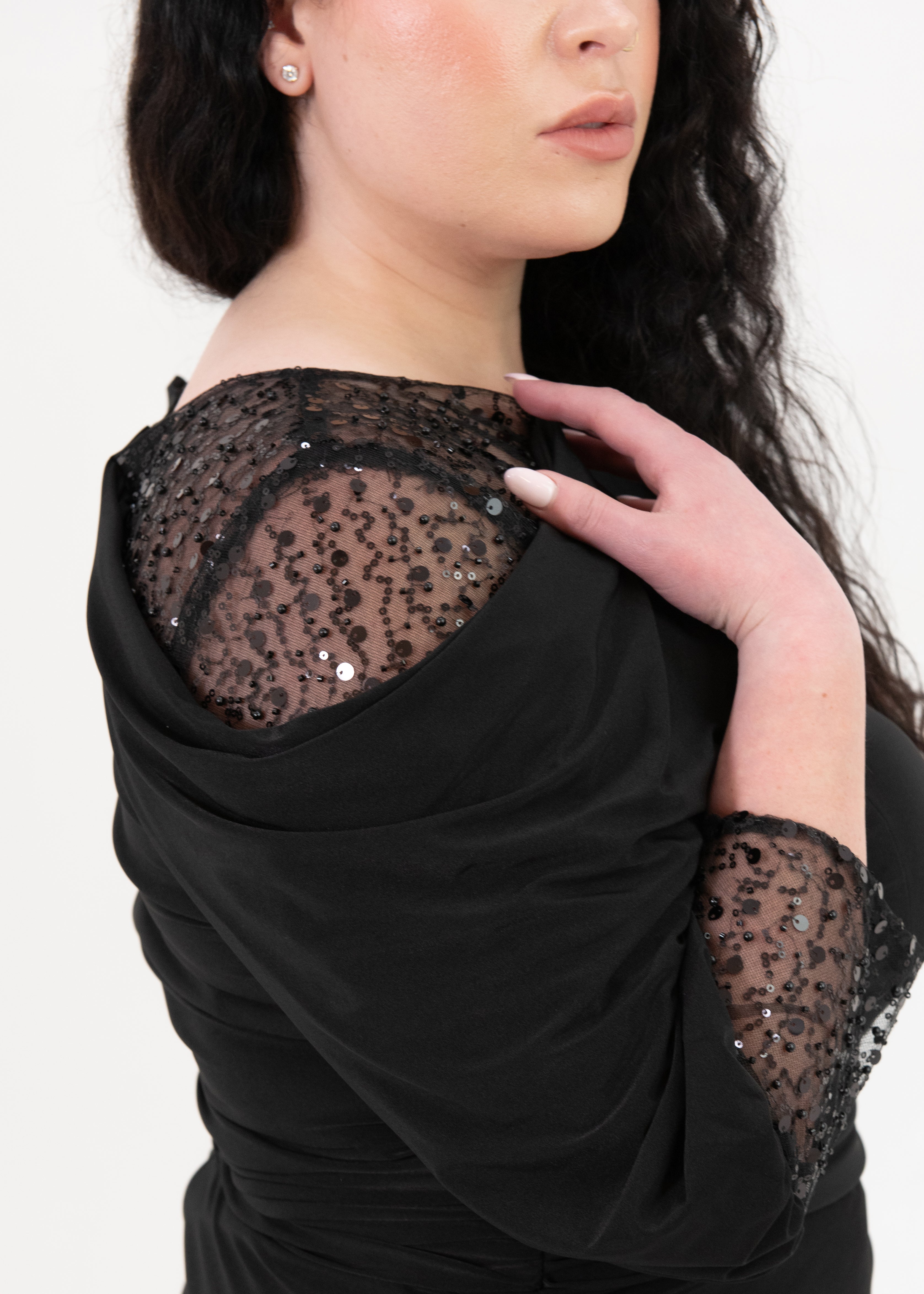 Black Anne Gown